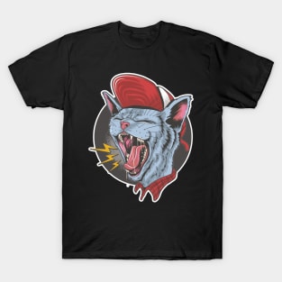 Screaming cat T-Shirt